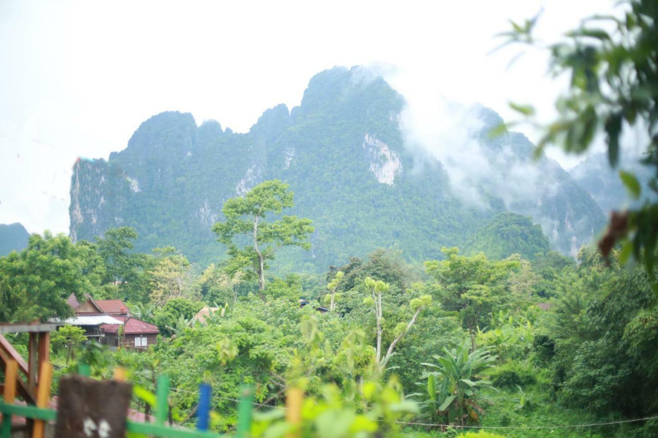 Vang Vieng Victory Hotel Eksteriør bilde